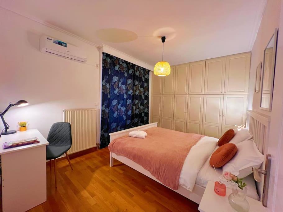 Cozy Fairytal Garden Apartment, Family Friendly, Free Parking, 15 Min To Airport Athen Exterior foto