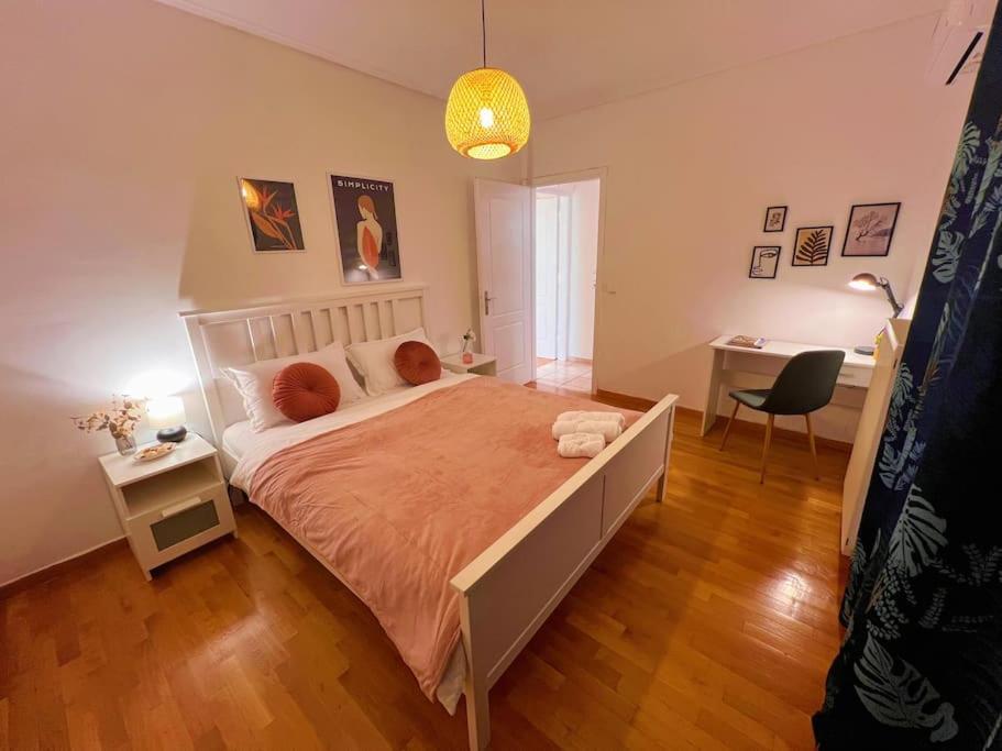 Cozy Fairytal Garden Apartment, Family Friendly, Free Parking, 15 Min To Airport Athen Exterior foto