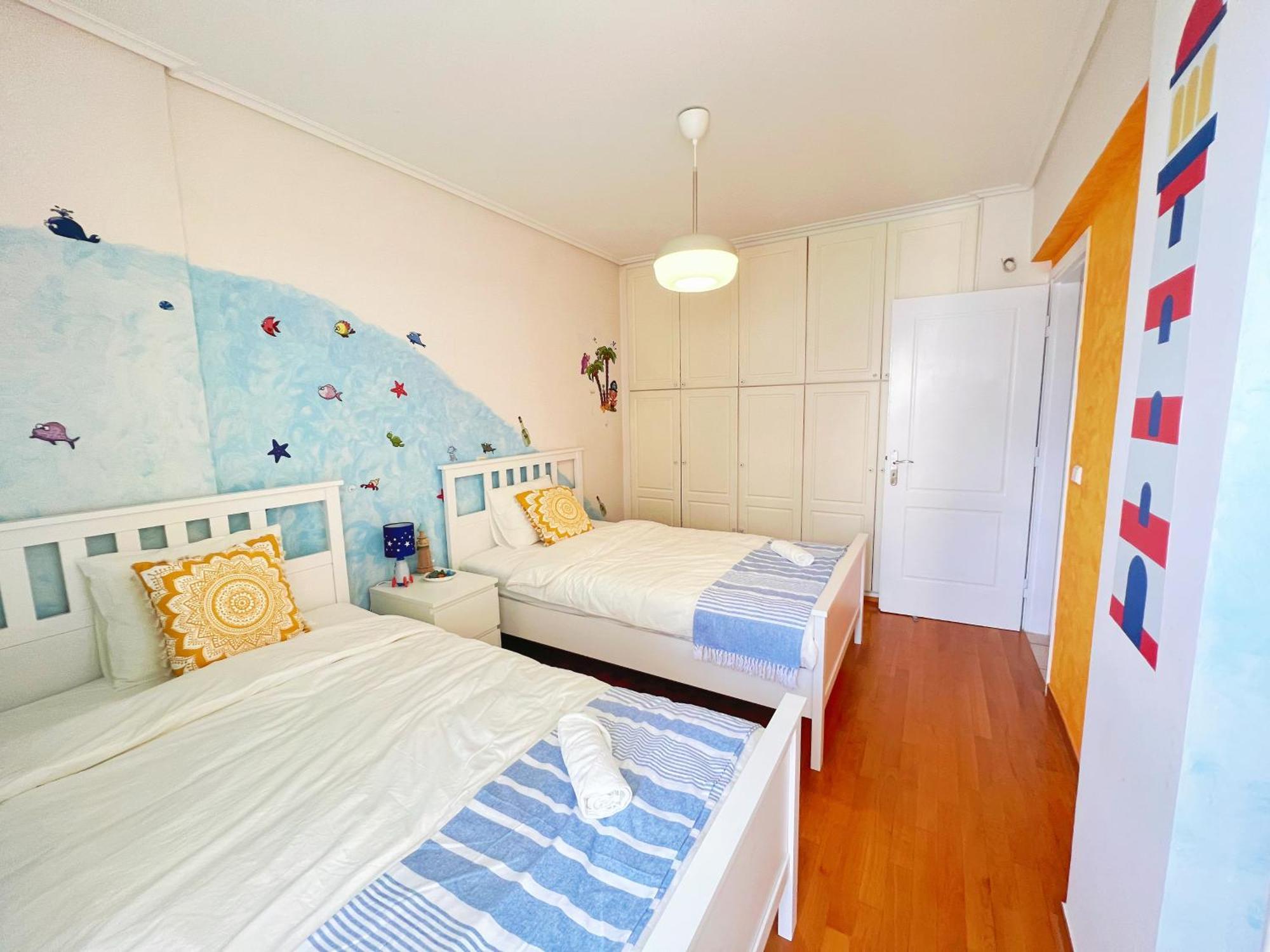 Cozy Fairytal Garden Apartment, Family Friendly, Free Parking, 15 Min To Airport Athen Exterior foto