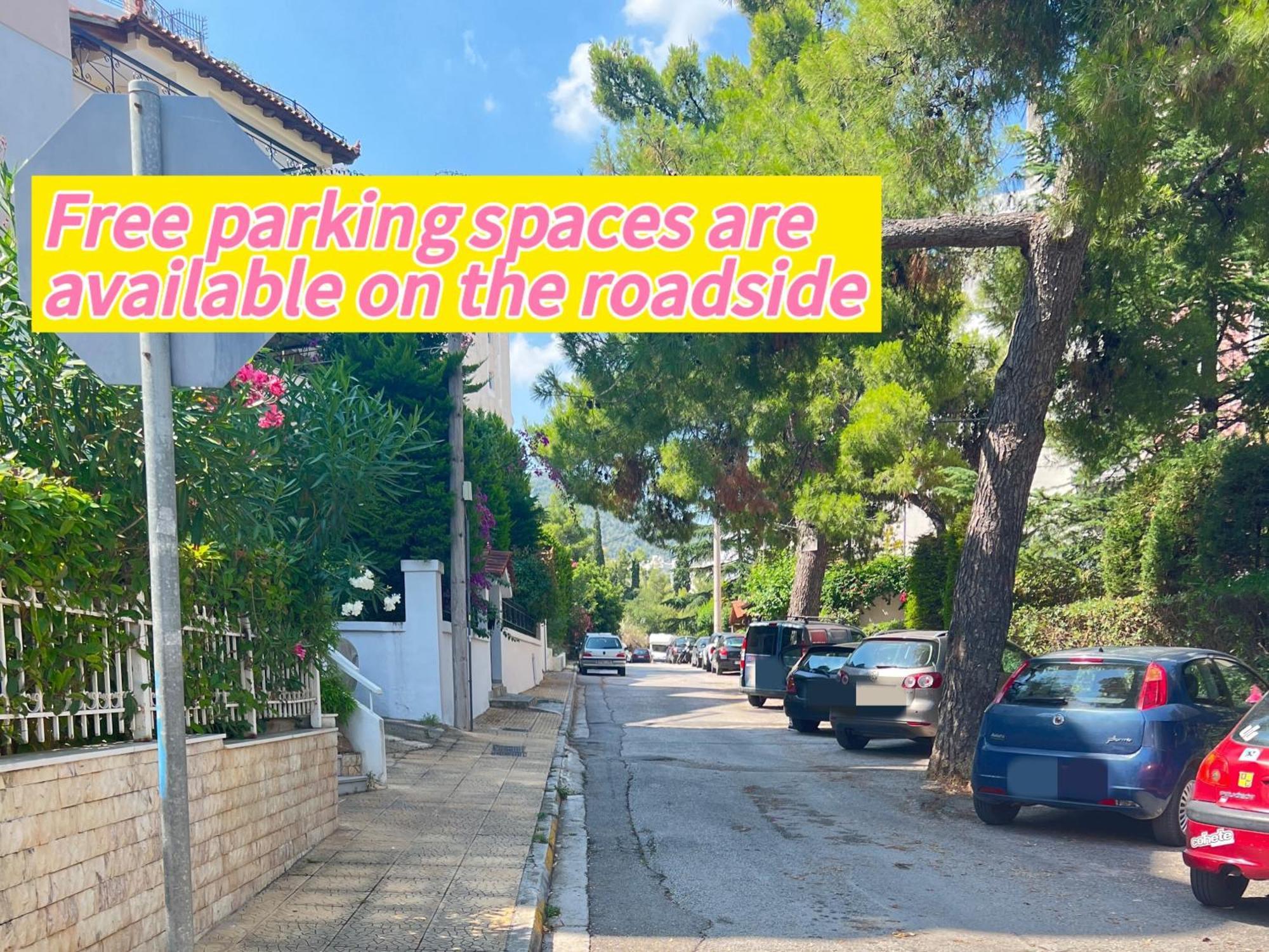 Cozy Fairytal Garden Apartment, Family Friendly, Free Parking, 15 Min To Airport Athen Exterior foto
